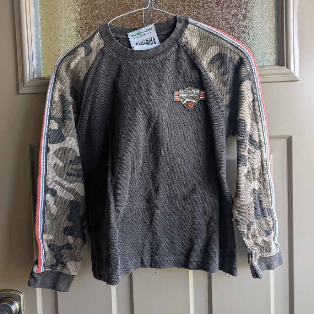 💜3/$15 5/$20 7/$25💜 Boys Sz 10 Camouflage Cotton Shirt